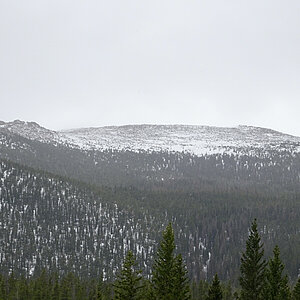 reise trends Rocky Mountain National Park Schnee bedeckte Gipfel Foto: Rüdiger Berger